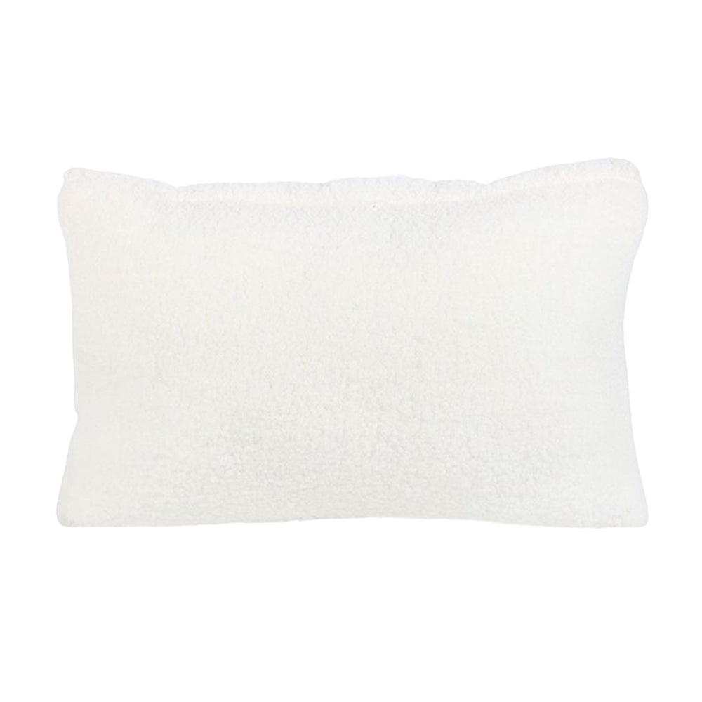 White - Back - Something Different The Love Letter Bouclé Valentine`s Day Filled Cushion