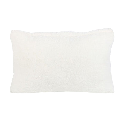 White - Back - Something Different The Love Letter Bouclé Valentine`s Day Filled Cushion