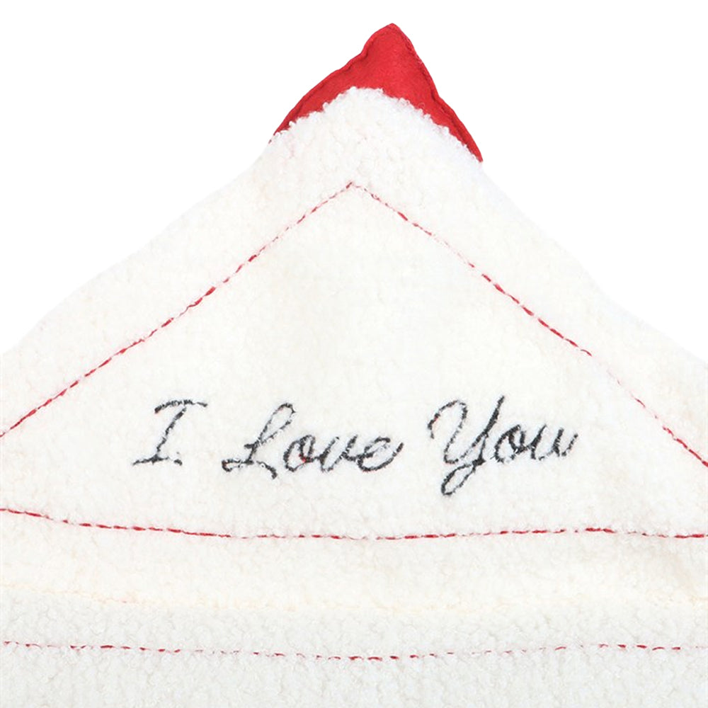 White - Lifestyle - Something Different The Love Letter Bouclé Valentine`s Day Filled Cushion