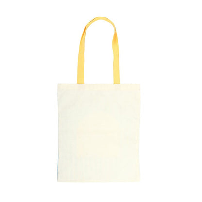 Blue-White-Yellow - Back - Something Different La Dolce Vita Tote Bag