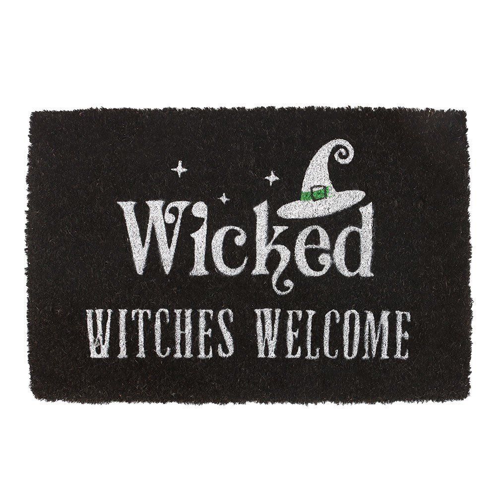 Black - Front - Something Different Wicked Witches Welcome Door Mat