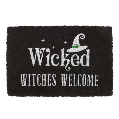 Black - Front - Something Different Wicked Witches Welcome Door Mat