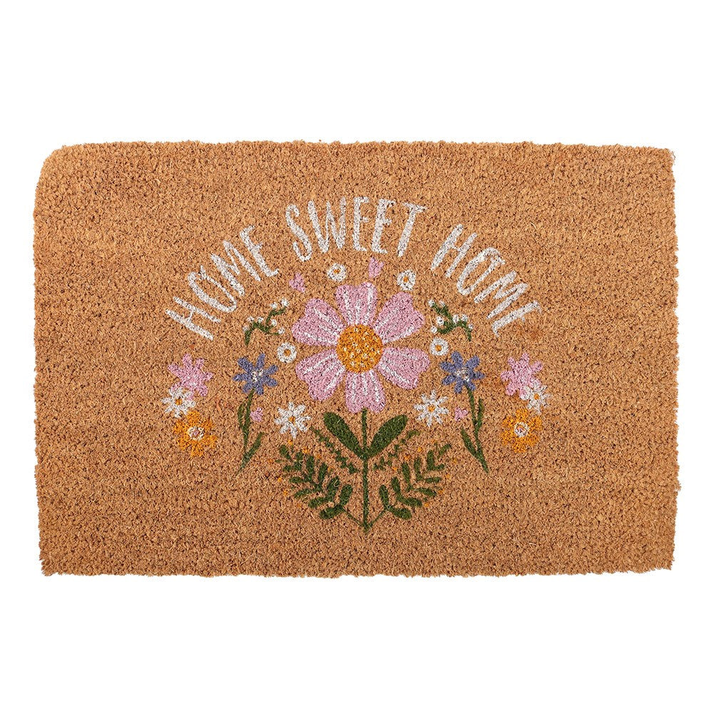 Natural-Daisy - Front - Something Different Home Sweet Home Door Mat
