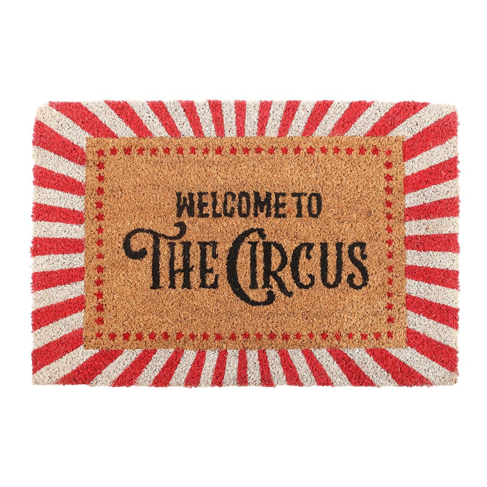 Red - Front - Something Different Welcome To The Circus Door Mat