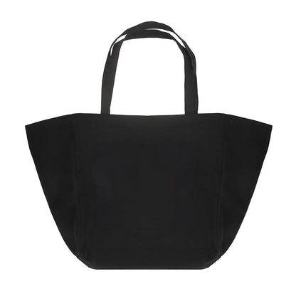 Black-White-Red - Back - Something Different Hot Goth Summer Beach Tote Bag