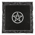 Black-White - Front - Something Different Pentagram Altar Cloth