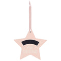 Baby Pink - Front - Something Different Star Babys First Christmas Tree Decoration