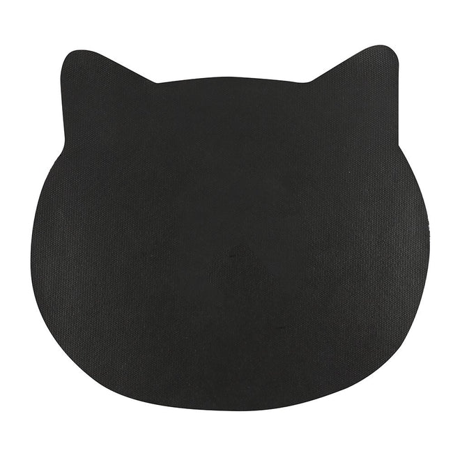 Black - Back - Something Different Crazy Cat Lady Door Mat
