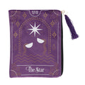 Purple - Front - Something Different The Star Zipper Pouch
