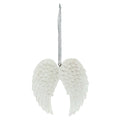 White-Silver - Front - Something Different Angel Wings Hanging Ornament