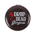 Brown-White - Back - Something Different Drop Dead Gorgeous Compact Mirror