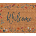 Natural - Side - Something Different Welcome Botanical Door Mat