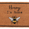 Natural - Side - Something Different Honey I´m Home Bee Door Mat