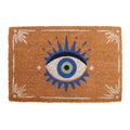 Natural-Blue - Front - Something Different All Seeing Eye Door Mat