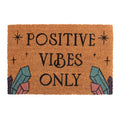 Natural - Front - Something Different Positive Vibes Only Door Mat