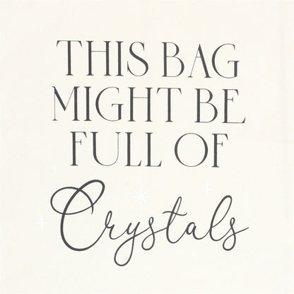 Black-White - Side - Something Different Full Of Crystals Cotton Tote Bag