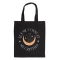 Black - Front - Something Different Let Me Consult My Crystals Tote Bag