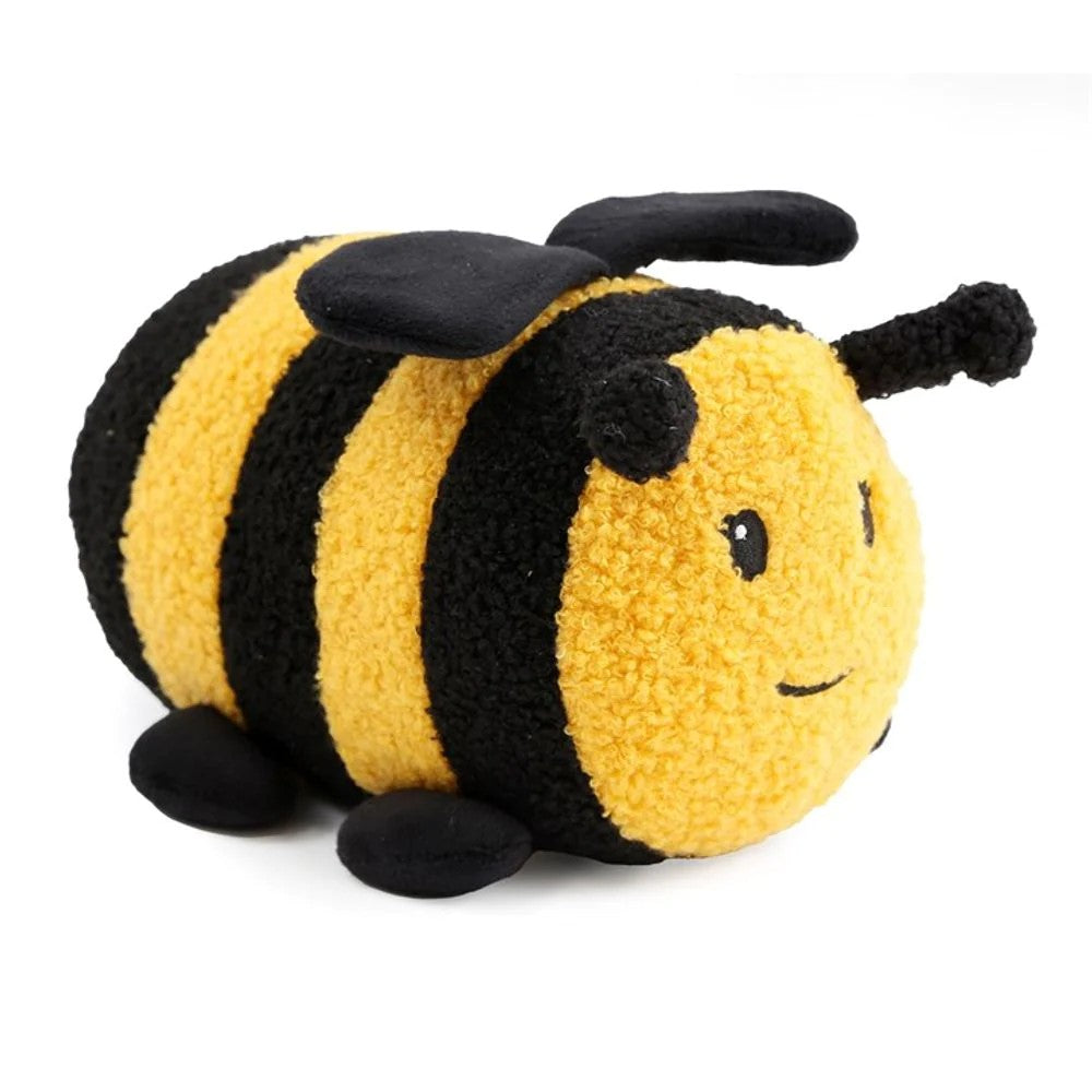 Bright Yellow-Black - Front - Something Different Plush Bee Doorstop