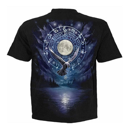 Black-Purple - Back - Spiral Direct Mens Witchcraft T-Shirt