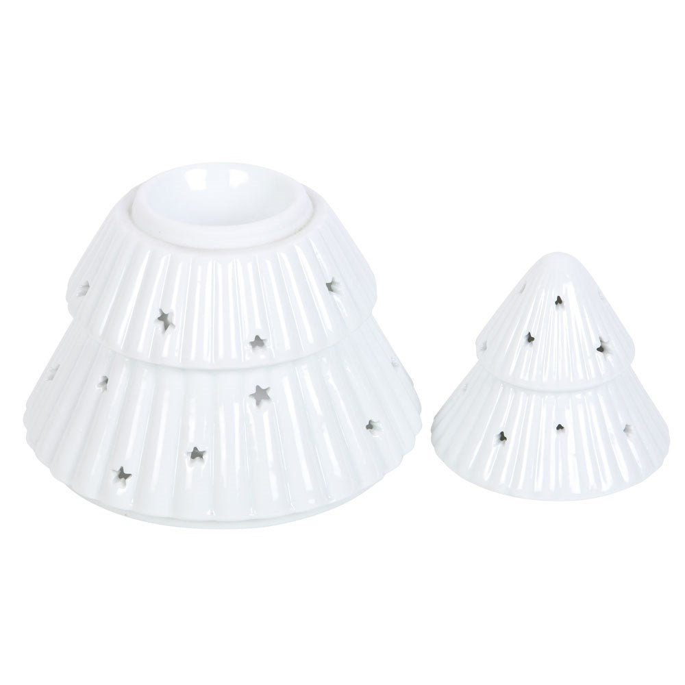 White - Side - Something Different Christmas Tree Oil Burner