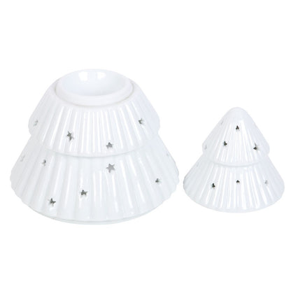 White - Side - Something Different Christmas Tree Oil Burner