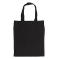 Black-White - Back - Something Different Pentagram Cotton Tote Bag