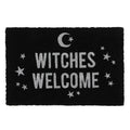 Black-White - Front - Something Different Witches Welcome Door Mat