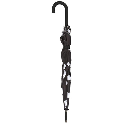 Black-White - Side - Something Different Bat All-Over Print Stick Umbrella
