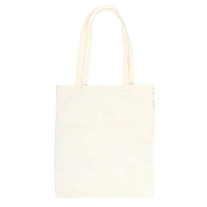White-Red - Back - Something Different Mushroom Polycotton Tote Bag