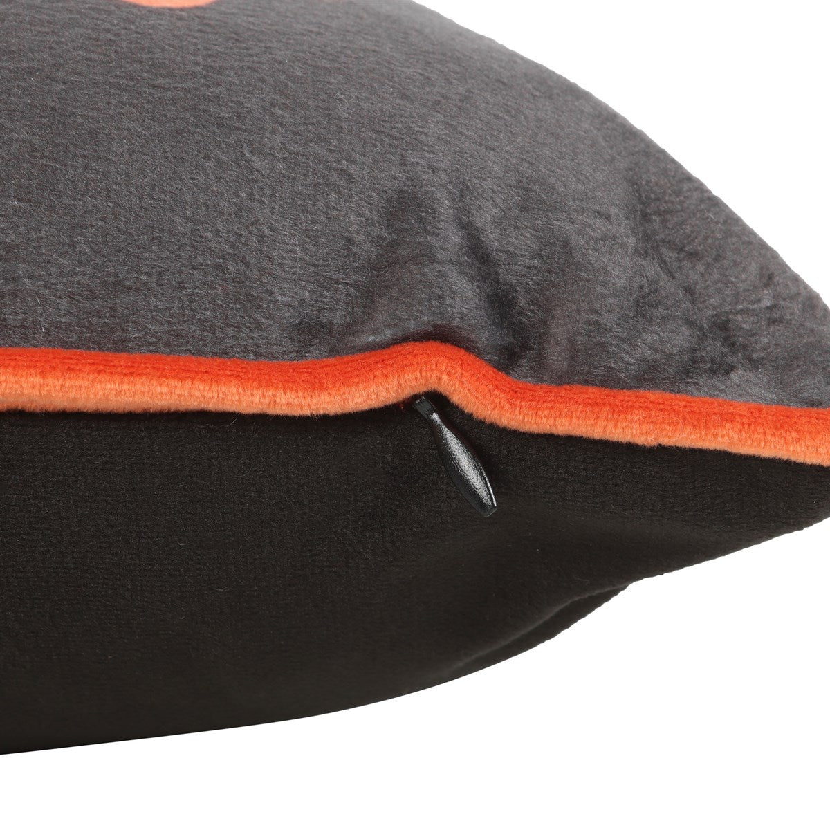 Black-Orange - Side - Something Different Haunted House Rectangular Filled Cushion