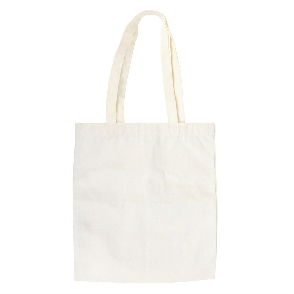 White-Multicoloured - Back - Something Different Beetle Polycotton Tote Bag