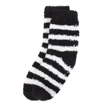 Black-White - Front - Something Different Unisex Adult Striped Socks