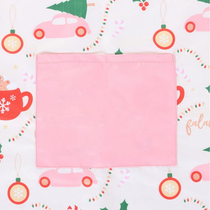 White-Multicoloured - Back - Something Different Sugarplum Fun Christmas Apron