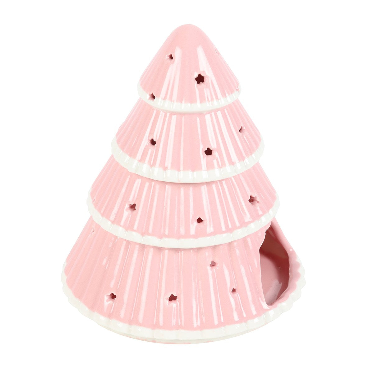 Pink - Side - Something Different Christmas Tree Oil Burner