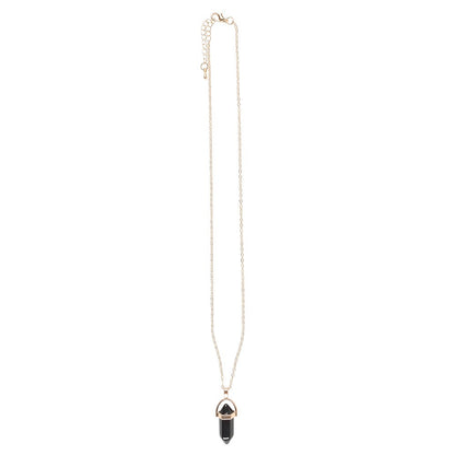 Multicoloured - Lifestyle - Something Different Crystal Necklace & Pendant (Pack of 9)