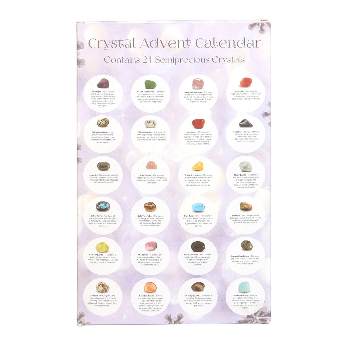 Beige - Back - Something Different Advent Calendar (Pack of 24)