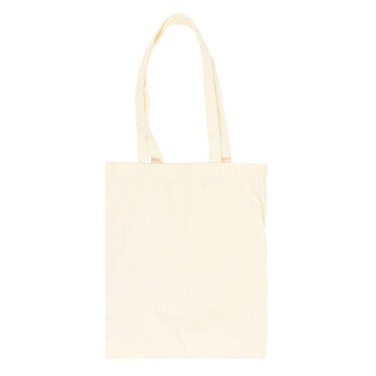 Light Beige - Back - Something Different Light Luna Moth Polycotton Tote Bag