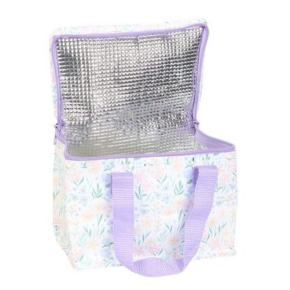 Lilac-Pink-Green - Side - Something Different Ditsy Floral Lunch Bag