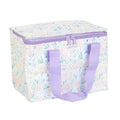 Lilac-Pink-Green - Front - Something Different Ditsy Floral Lunch Bag