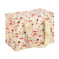 Beige-Red-Brown - Back - Something Different Mushroom Lunch Bag
