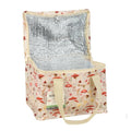 Beige-Red-Brown - Side - Something Different Mushroom Lunch Bag