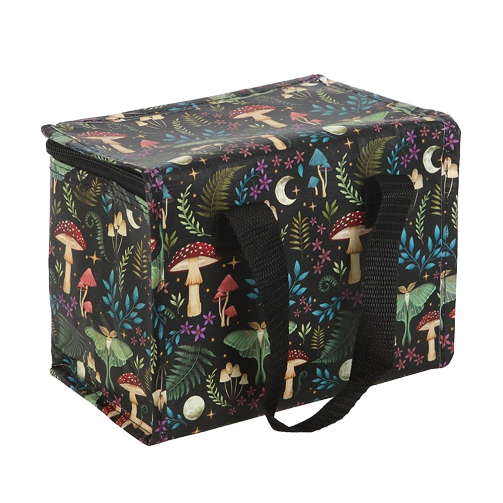 Multicoloured - Back - Something Different Dark Forest Printed Lunch Bag