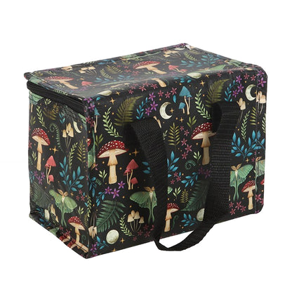 Multicoloured - Back - Something Different Dark Forest Printed Lunch Bag