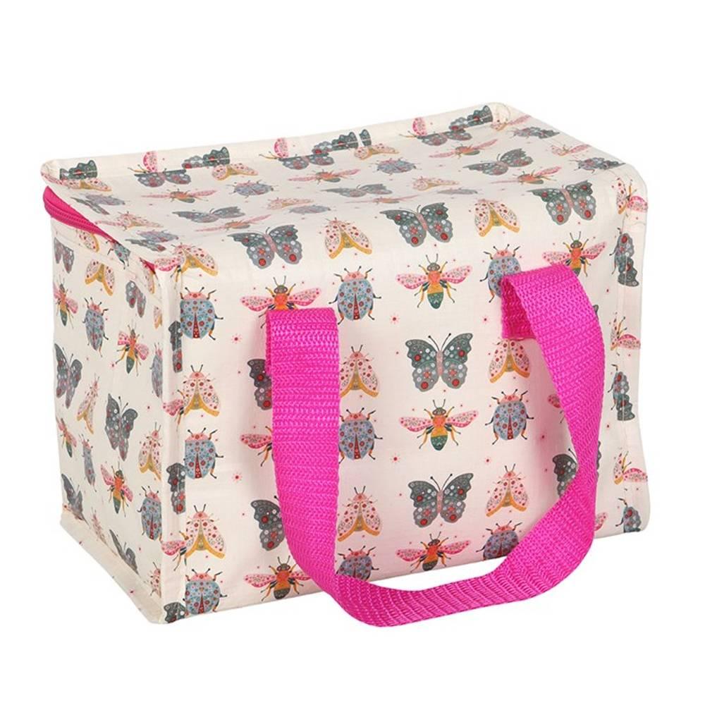 Multicoloured - Back - Something Different Floral Bug Lunch Bag