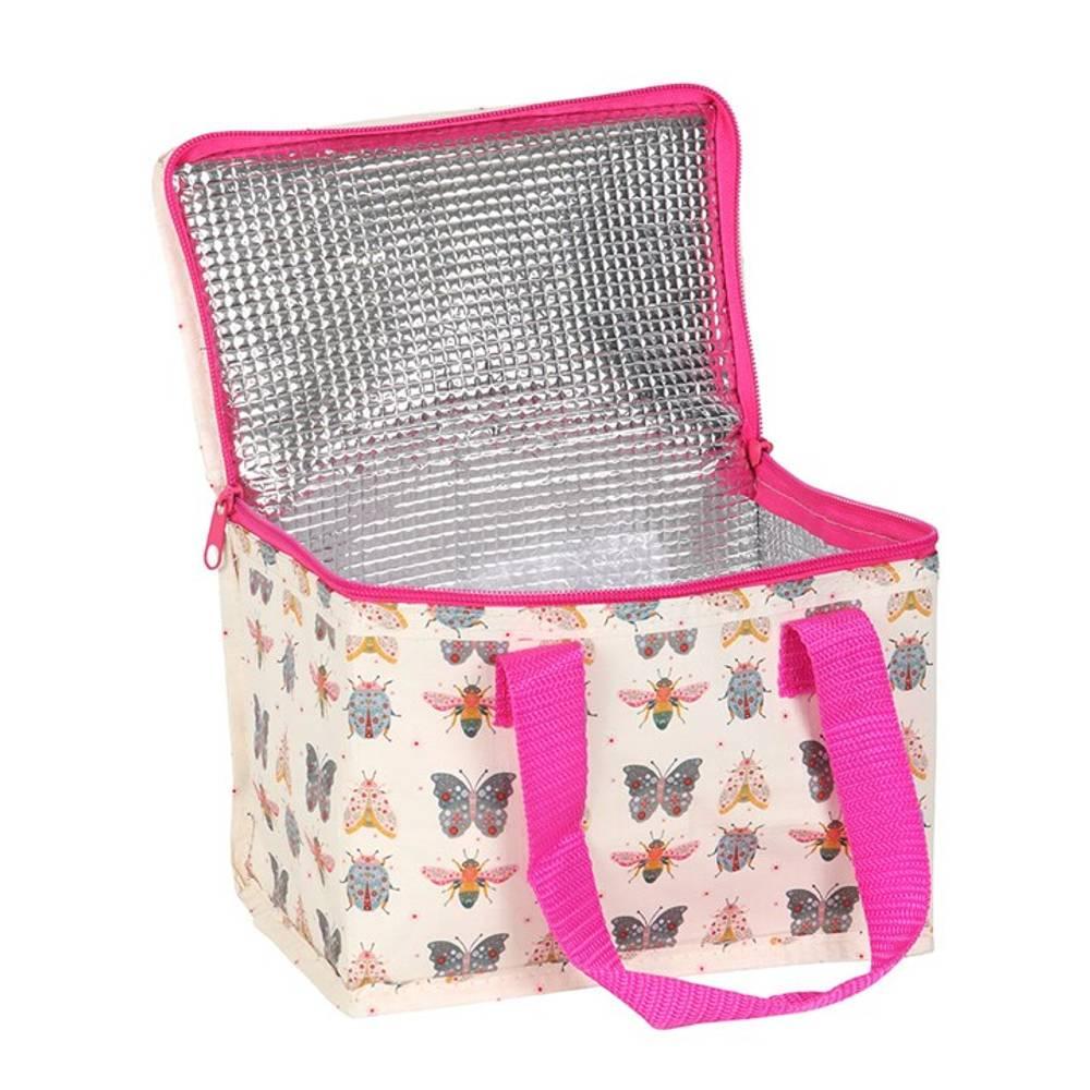 Multicoloured - Side - Something Different Floral Bug Lunch Bag