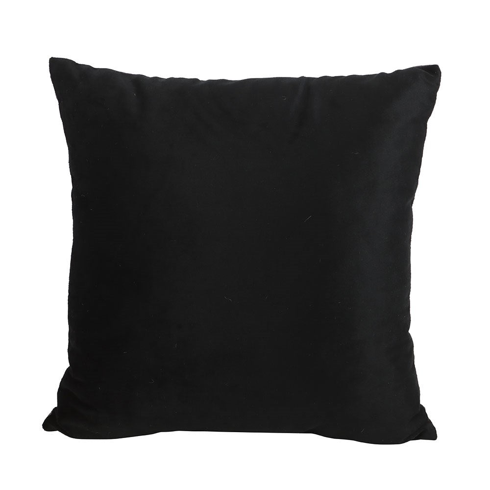 Black-White - Back - Something Different Same Old Sheet Square Ghost Cushion