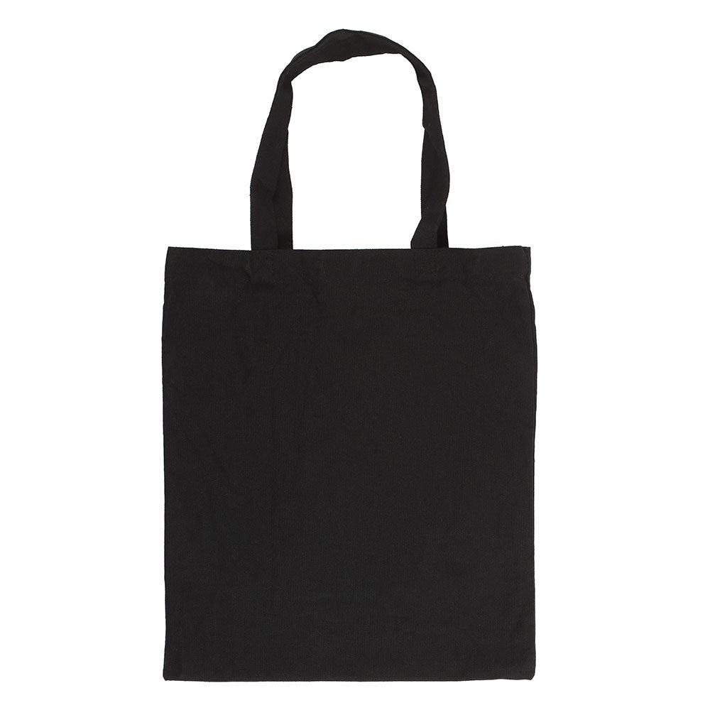 Black - Back - Something Different Poisonous Plants Polycotton Tote Bag