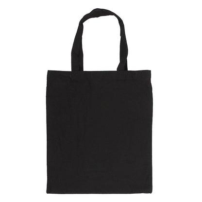 Black-White-Orange - Back - Something Different Monster Polycotton Tote Bag