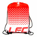 Red-White - Front - Liverpool FC Official Football Crest Design Fade Gym Bag