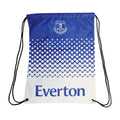 Blue-White - Front - Everton FC Official Football Crest Gym Bag